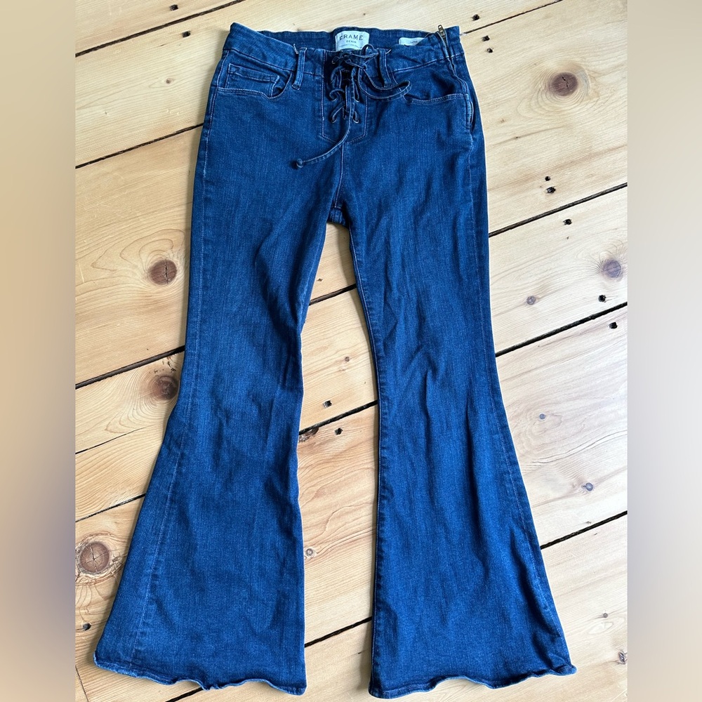 FRAME denim le bell flare jeans sz 26
